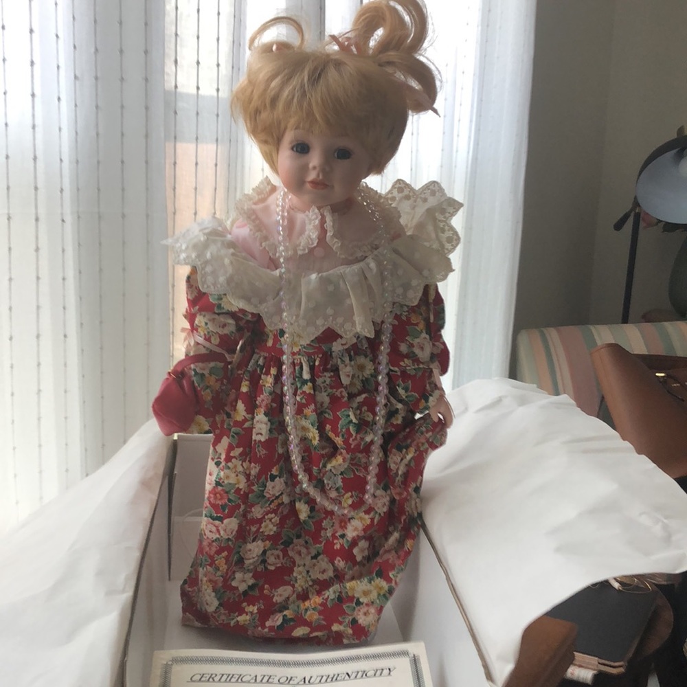 Dynasty Doll Collection Porcelain Doll Julianne from the Anna Collection
